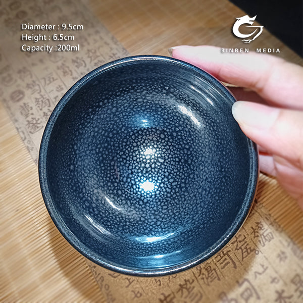 tea bowl/oil spot