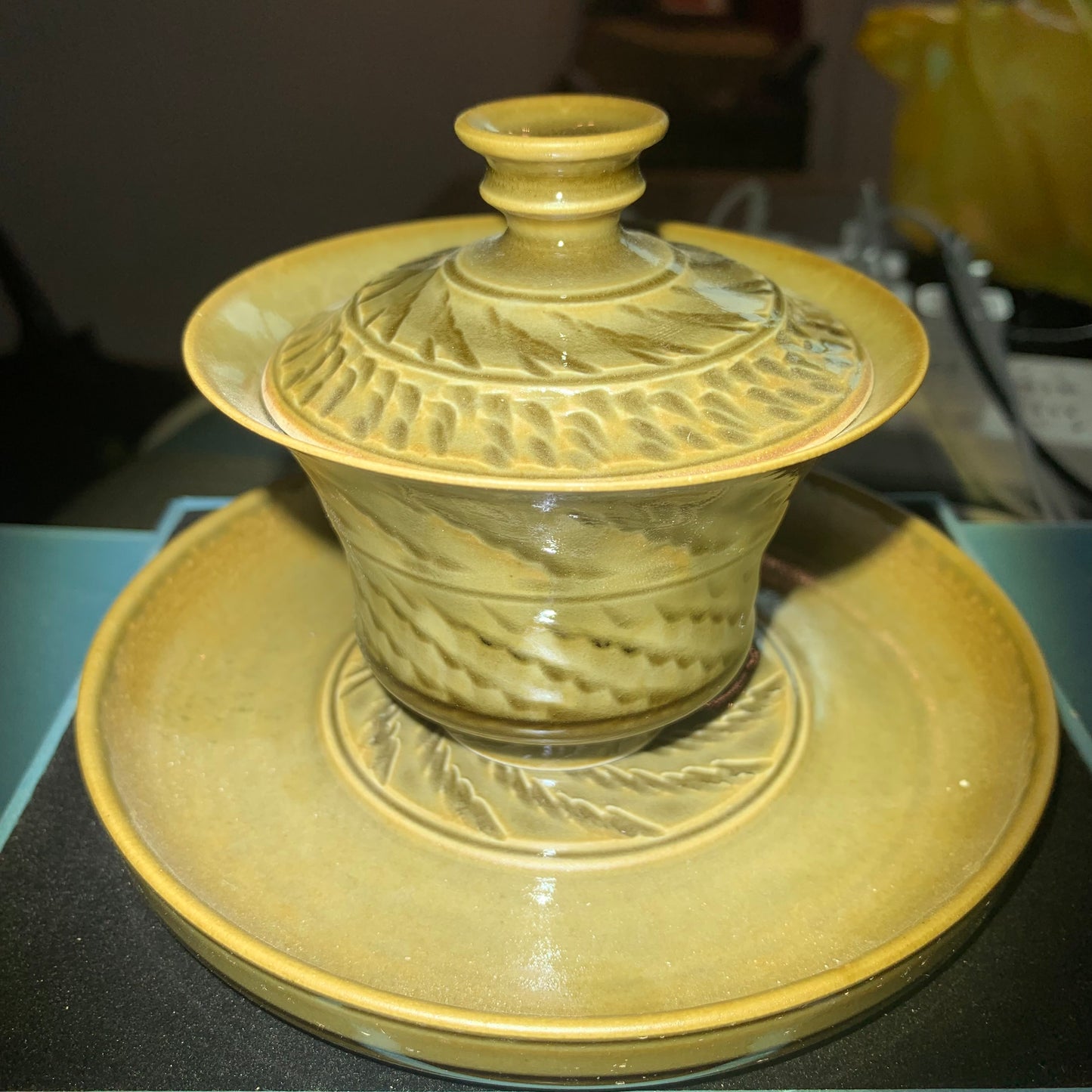 Master Ren feng carve gaiwan