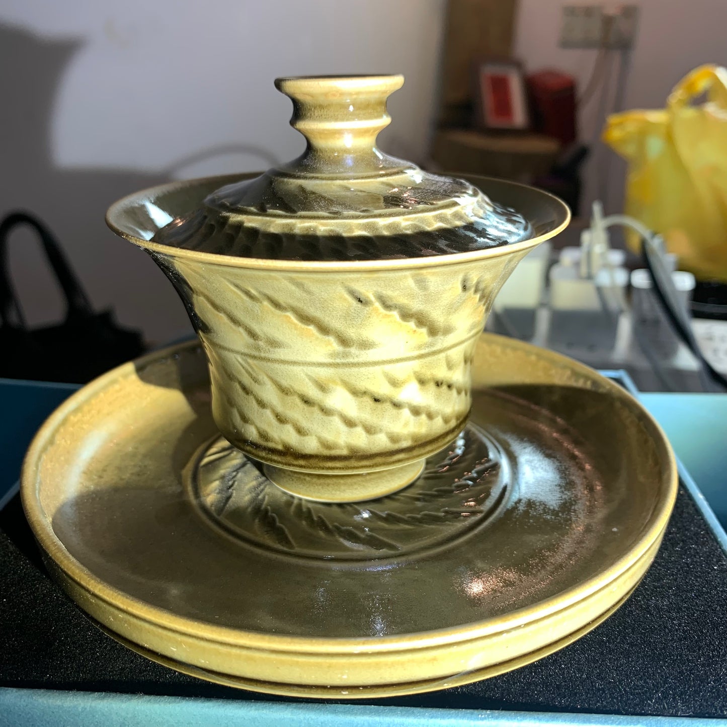 Master Ren feng carve gaiwan
